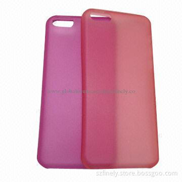 PP case for iPhone 5C, ultra-thin case, 0.3mm thickness, lightweight and simple